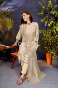 Cotton Blend Jacquard Kurta Set For Women Kurta Sets